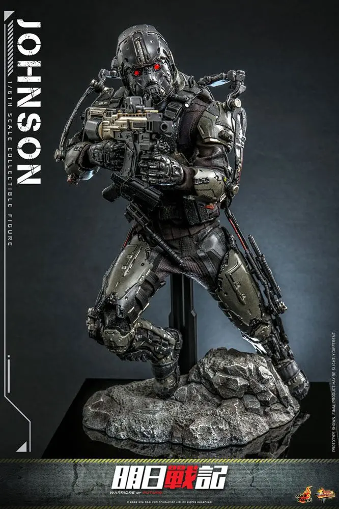 Warriors of Future Movie Masterpiece akcijska figura 1/6 Johnson 30 cm fotografija proizvoda