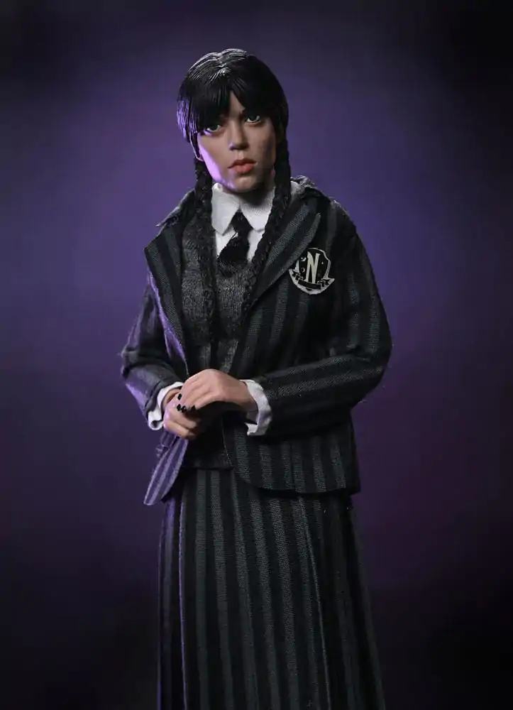 Wednesday Action Figures 2 Pack Wednesday Addams (Nevermore Uniform) and Enid 20 cm Figurice fotografija proizvoda