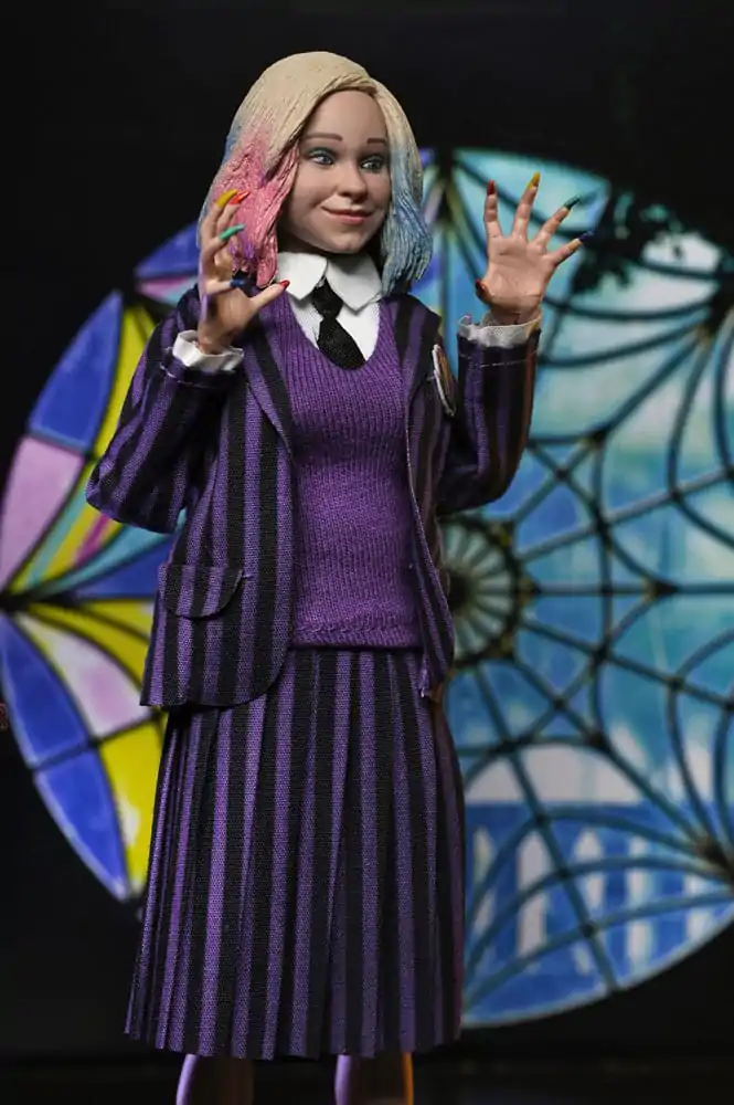 Wednesday Action Figures 2 Pack Wednesday Addams (Nevermore Uniform) and Enid 20 cm Figurice fotografija proizvoda