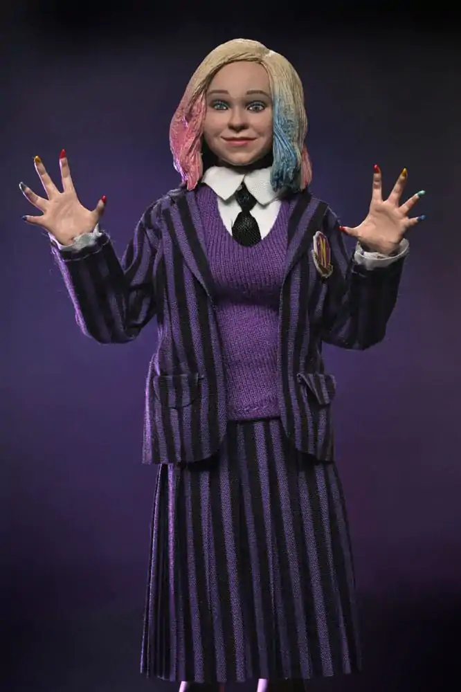 Wednesday Action Figures 2 Pack Wednesday Addams (Nevermore Uniform) and Enid 20 cm Figurice fotografija proizvoda