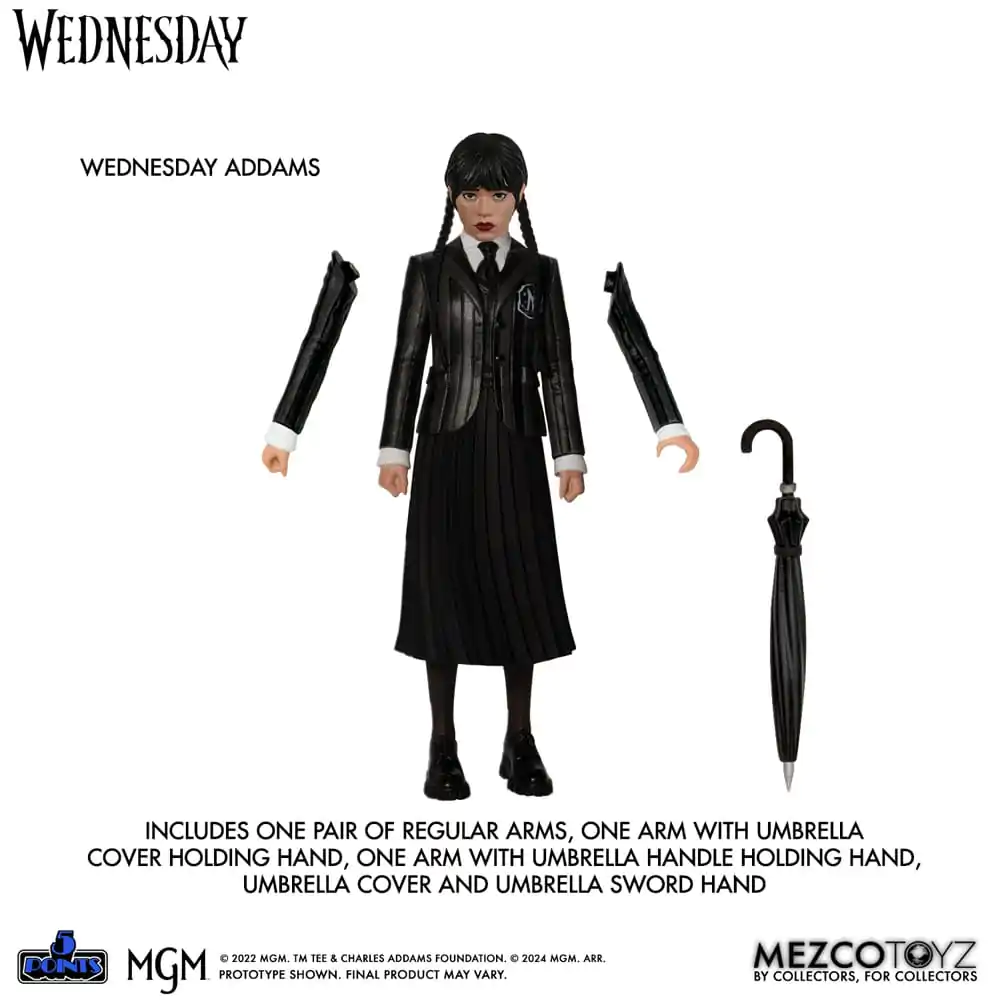 Wednesday 5 Points Figura Wednesday & Enid Boxed Set 10 cm fotografija proizvoda