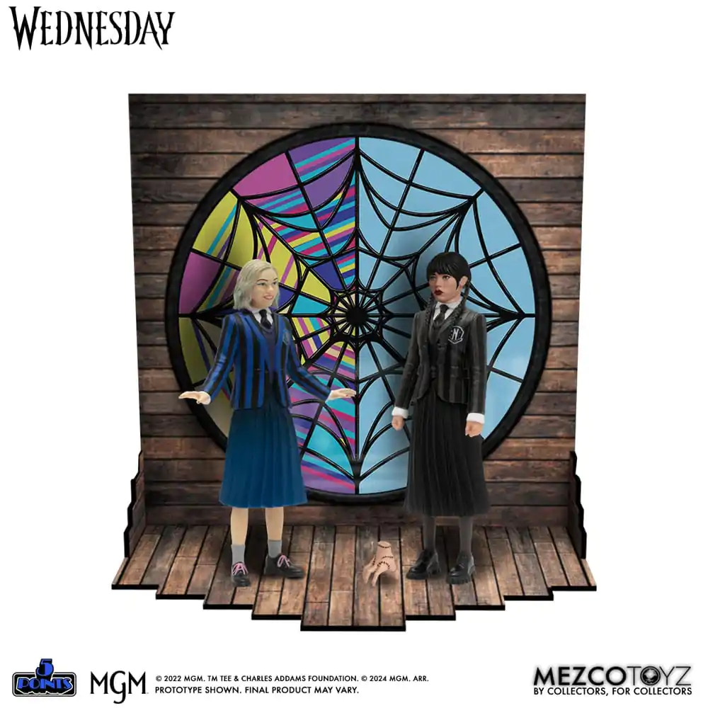 Wednesday 5 Points Figura Wednesday & Enid Boxed Set 10 cm fotografija proizvoda