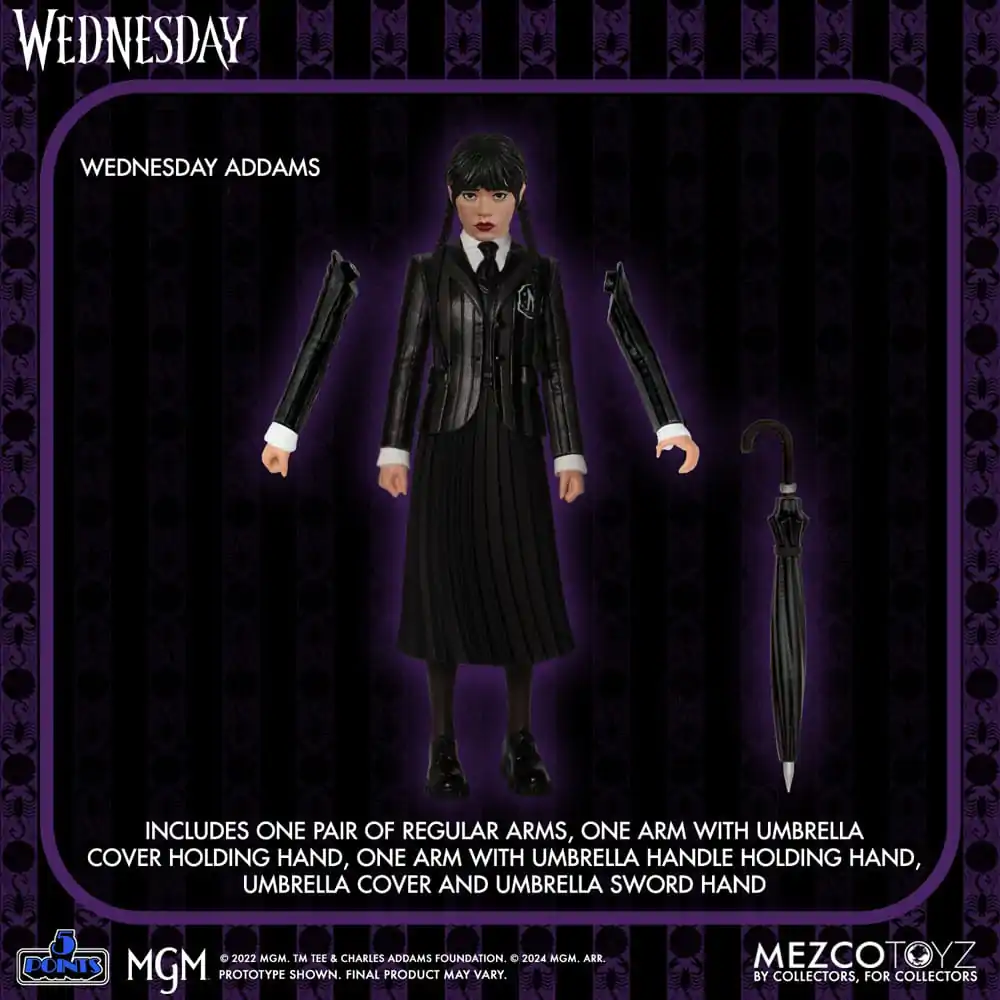 Wednesday 5 Points Figura Wednesday & Enid Boxed Set 10 cm fotografija proizvoda