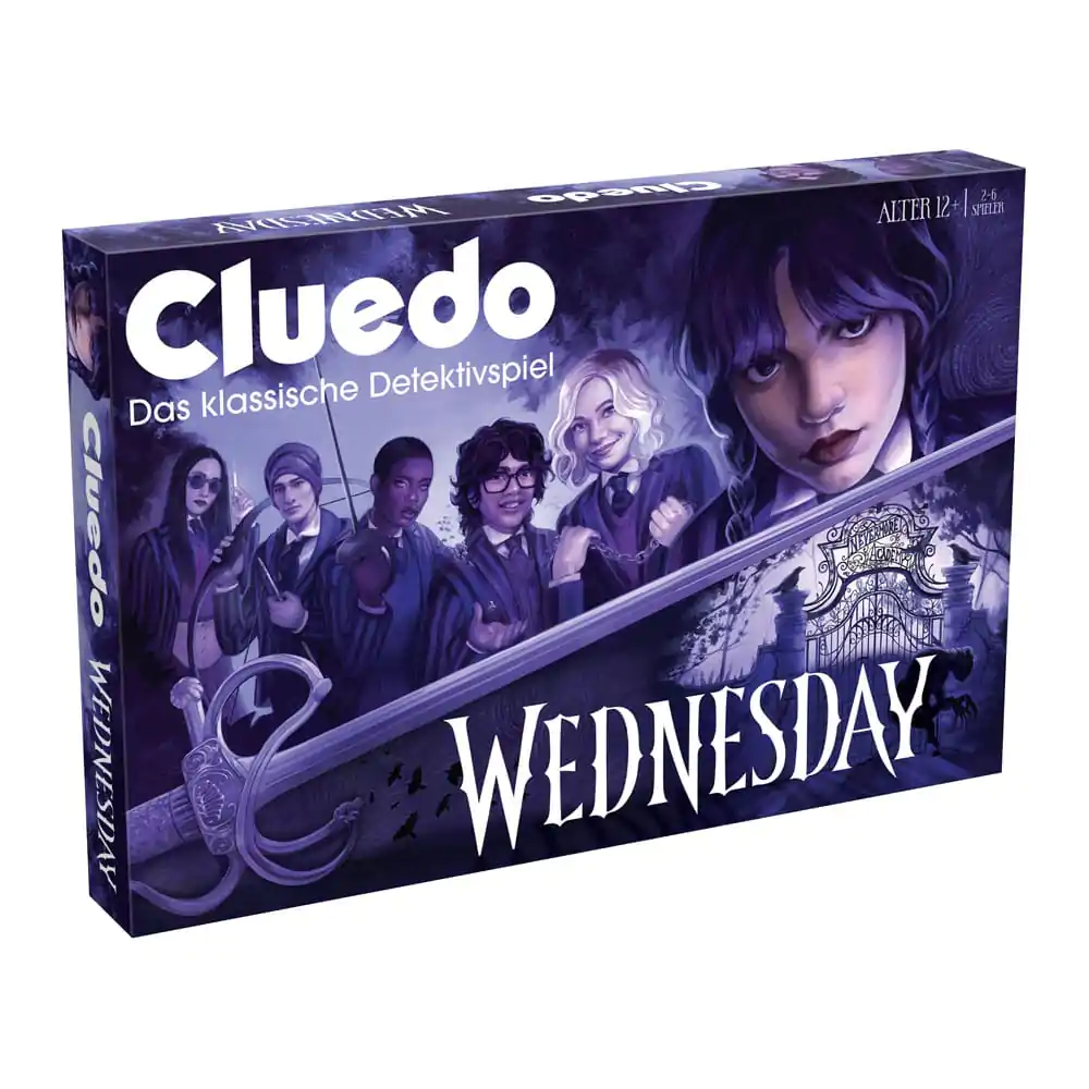 Wednesday Board Game Clue *German Version* društvena igra - njemačka verzija fotografija proizvoda