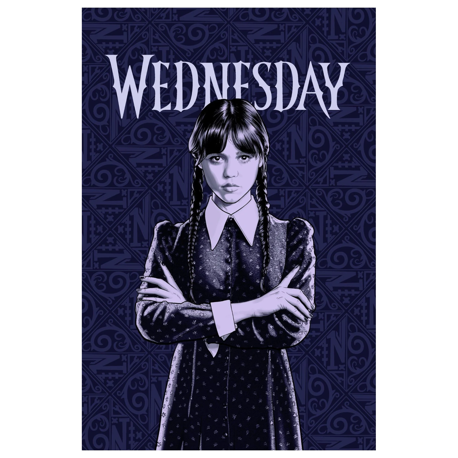 Wednesday Color pokrivač od flisa fotografija proizvoda