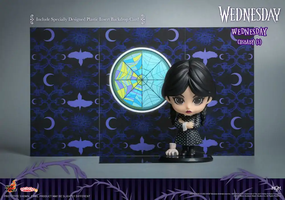 Wednesday Cosbaby (S) Mini Figura Wednesday Addams 11 cm fotografija proizvoda