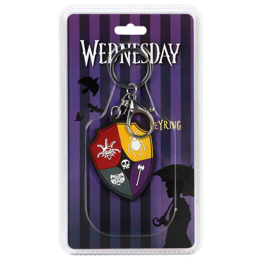 Wednesday Crest privjesak za ključeve fotografija proizvoda