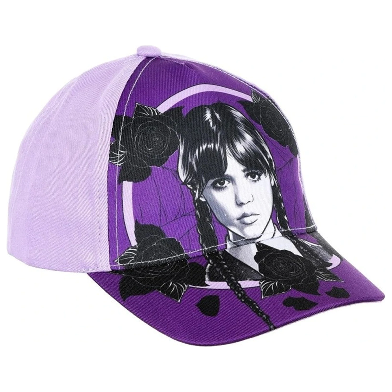 Wednesday Dark Vibes Purple dječja bejzbol kapa 54 cm fotografija proizvoda