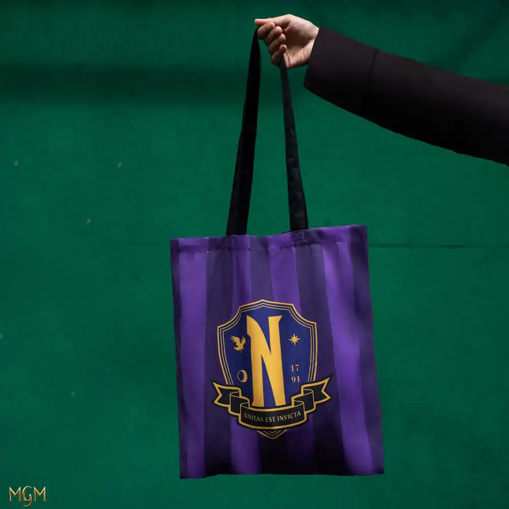 Wednesday Tote Torba Nevermore Academy fotografija proizvoda