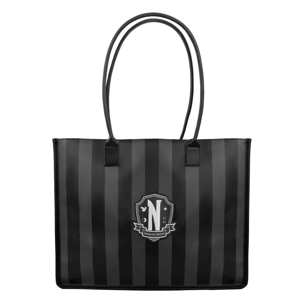 Wednesday: Nevermore Academy Crna Shopping Torba fotografija proizvoda