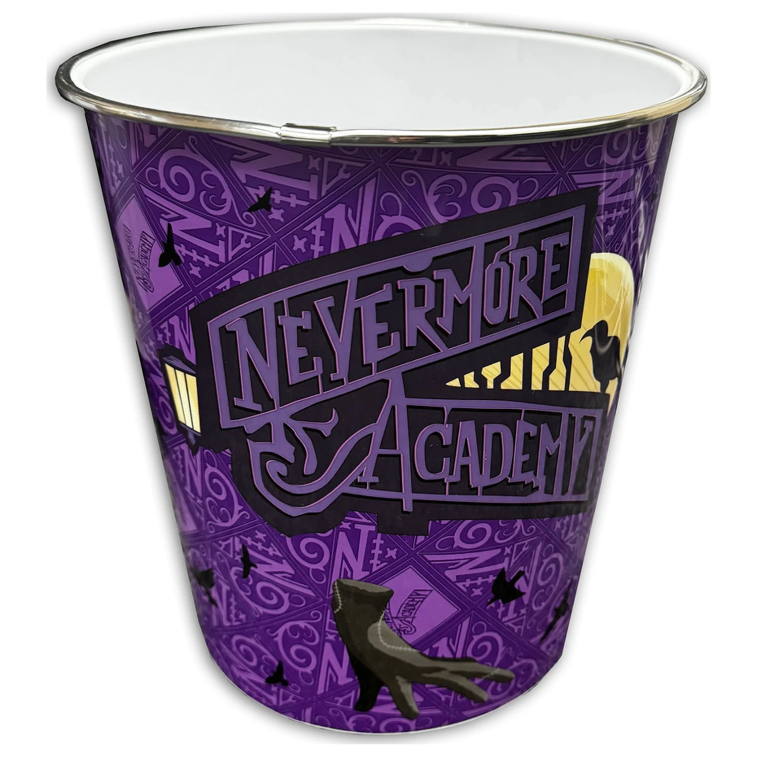 Wednesday Nevermore Academy Koš za smeće 5 L fotografija proizvoda