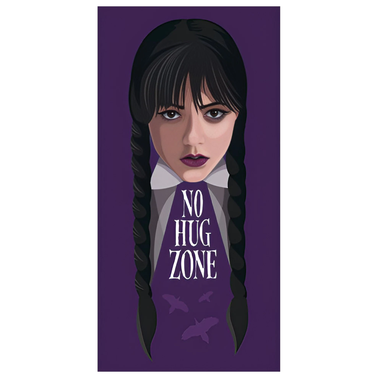 Wednesday ručnik "No Hug" fotografija proizvoda