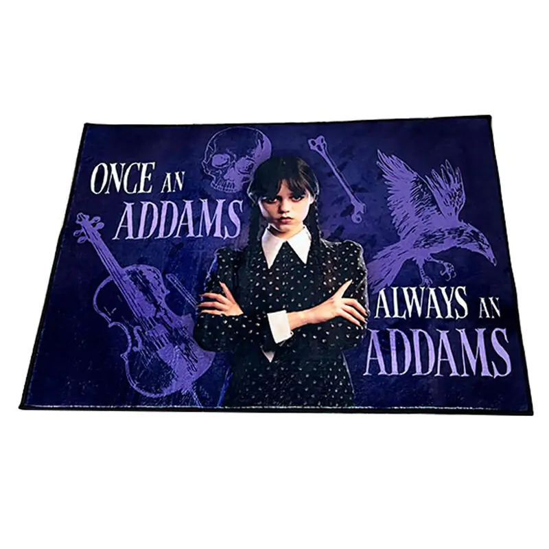 Wednesday One and Addams unutarnji tepih 80x60cm fotografija proizvoda