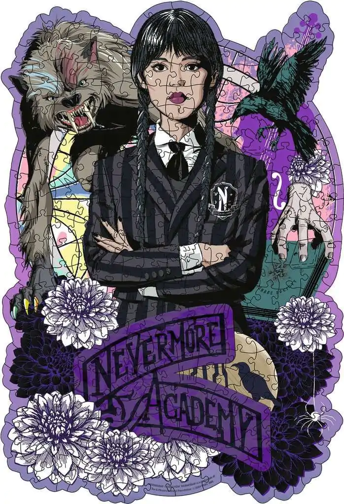 Wednesday DRVENA Slagalica Wednesday Addams (300 komada) fotografija proizvoda