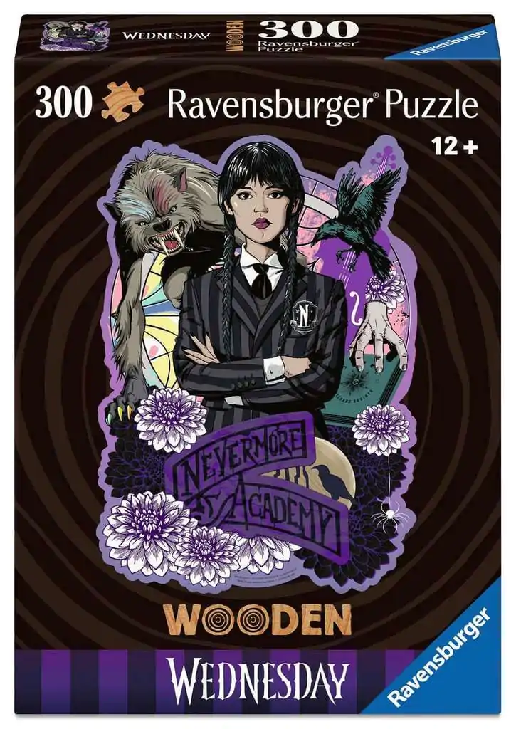 Wednesday DRVENA Slagalica Wednesday Addams (300 komada) fotografija proizvoda