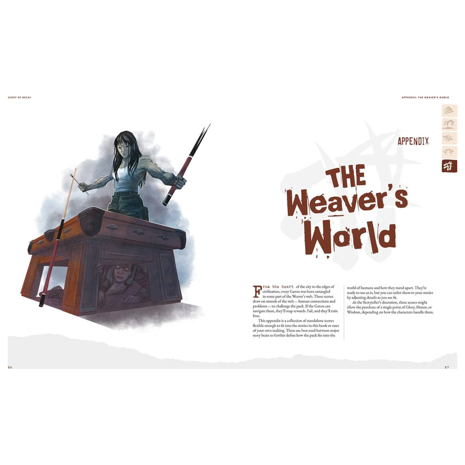 Werewolf: The Apocalypse 5th Edition RPG knjiga Scent of Decay Chronicle *Englische Version* fotografija proizvoda