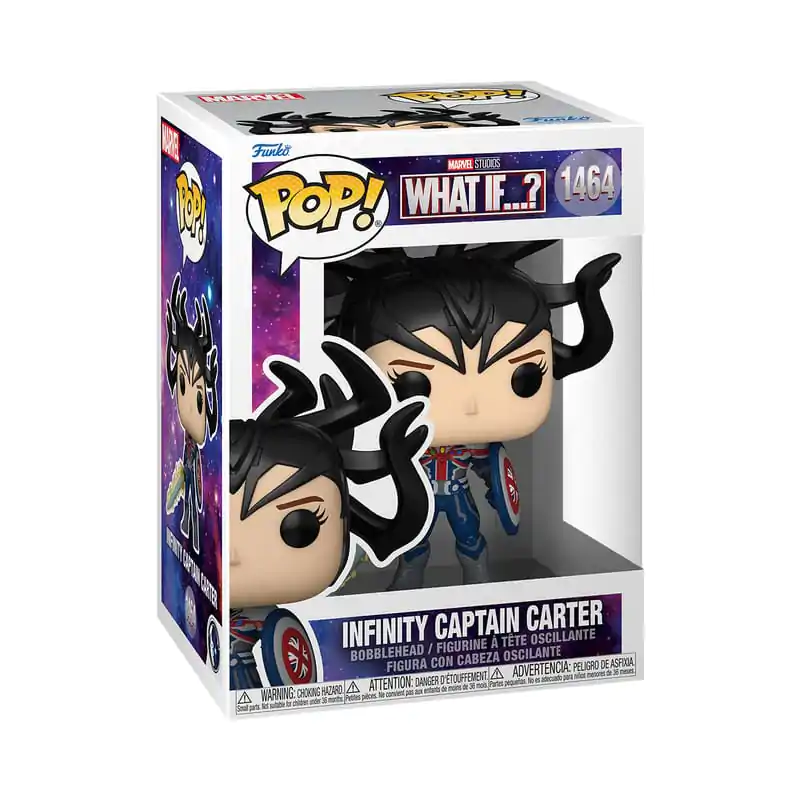 What If...? Funko POP! Animation Vinilna Figura Infinity Kapetan Carter 9 cm fotografija proizvoda