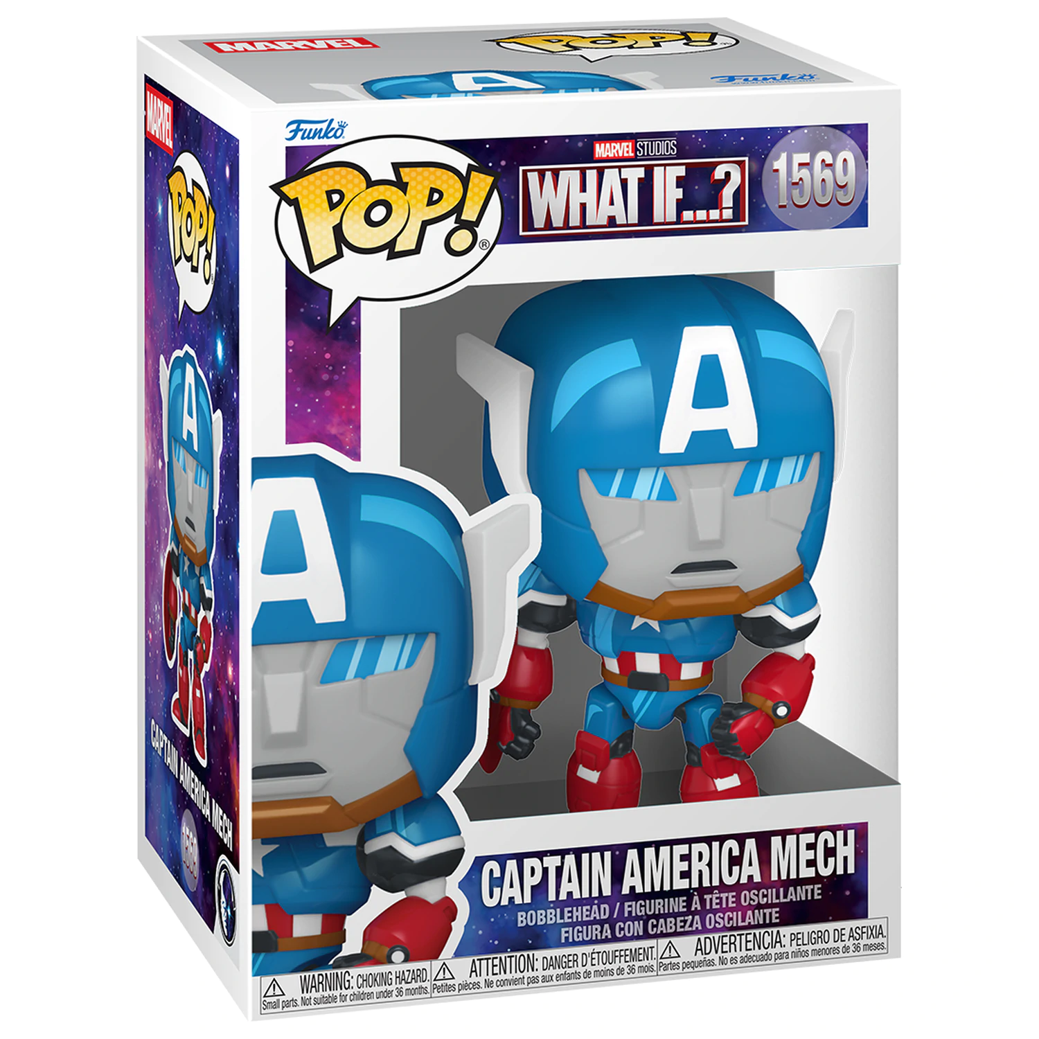 What If...? Funko POP! vinilna figura Captain America 9 cm fotografija proizvoda