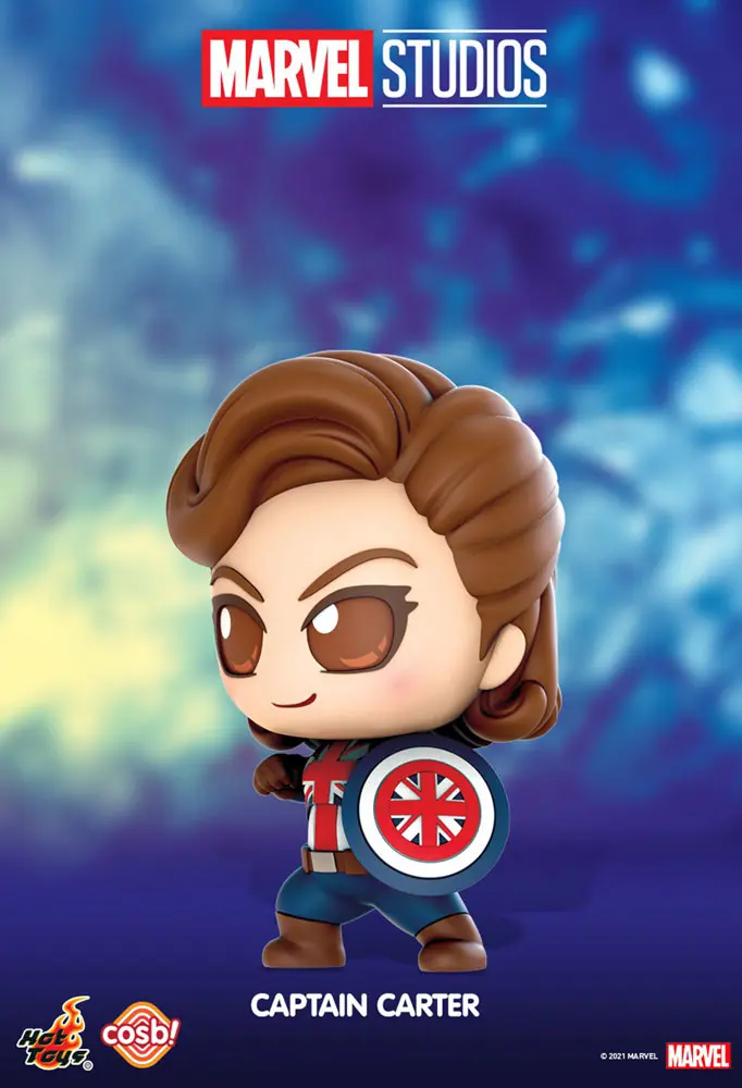 What If...? Cosbi Mini Figura Kapetanica Carter 8 cm fotografija proizvoda
