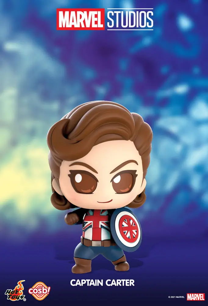 What If...? Cosbi Mini Figura Kapetanica Carter 8 cm fotografija proizvoda