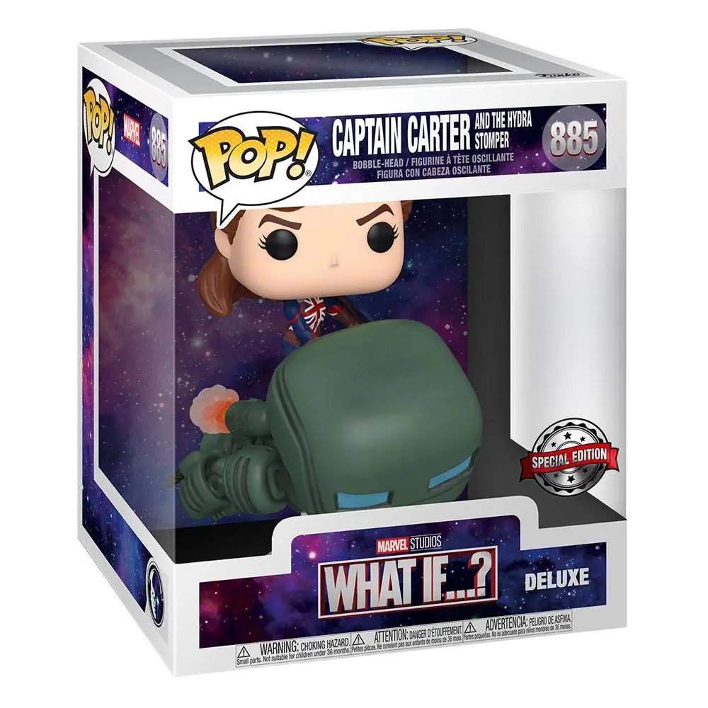 What If...? POP! Deluxe Vinilna Figura Capt. Carter & Hydro 9 cm fotografija proizvoda