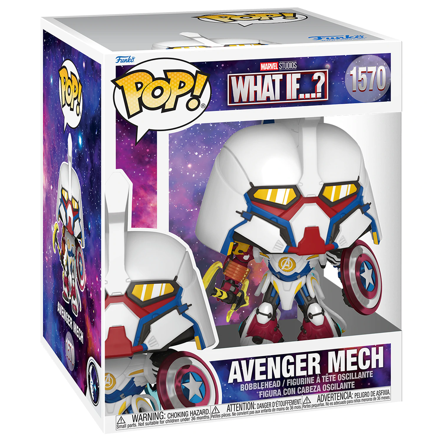 What If...? Super Sized Funko POP! Marvel Vinyl figura Super Mech 15 cm fotografija proizvoda