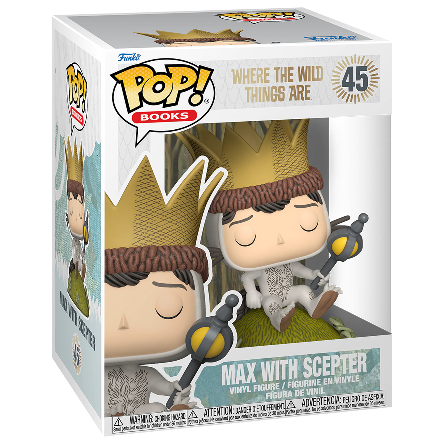 Where the Wild Things Are Funko POP! Premium vinilna figura Max sa žezlom 9 cm fotografija proizvoda