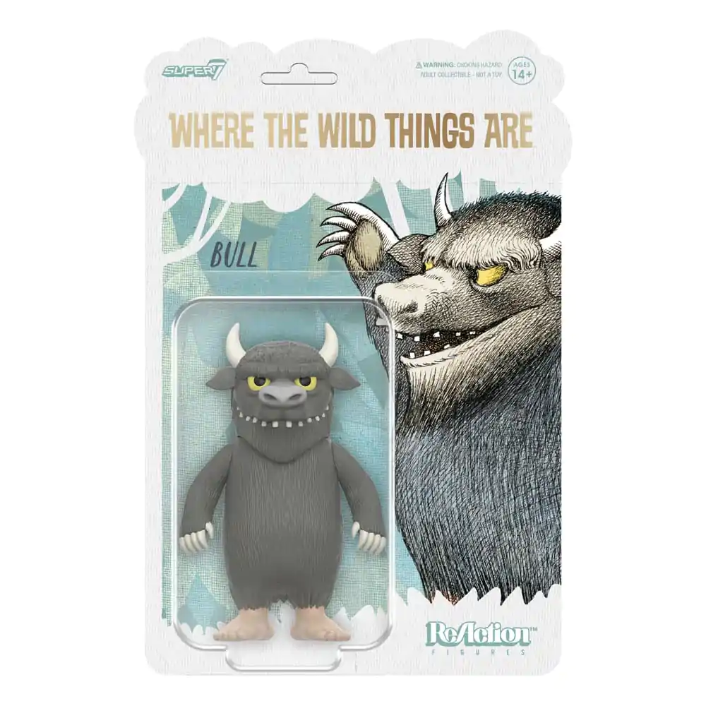 Where The Wild Things Are ReAction akcijska figura Wave 01 Bull (Monster) 10 cm fotografija proizvoda