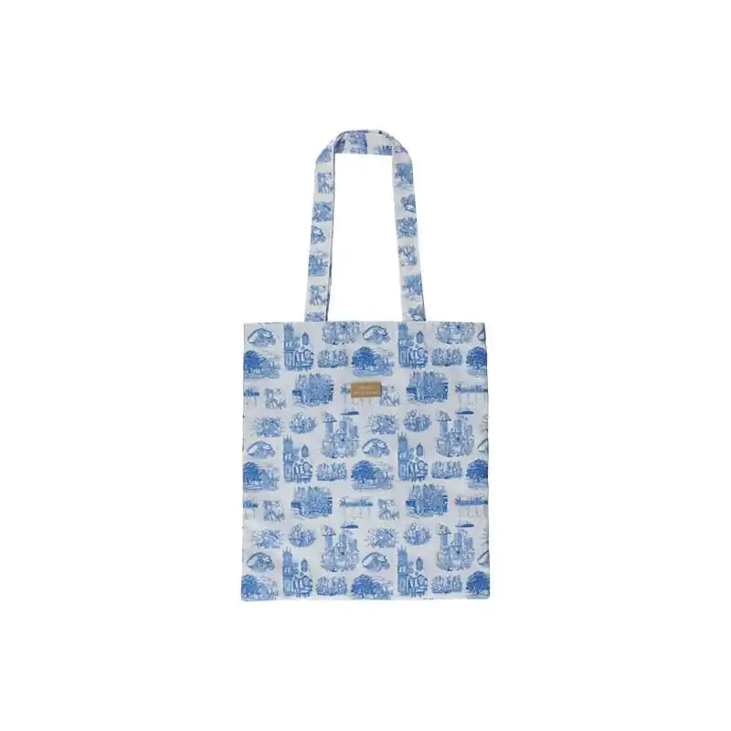 Whisper of the Heart Tote Torba Blue Nostalgia fotografija proizvoda