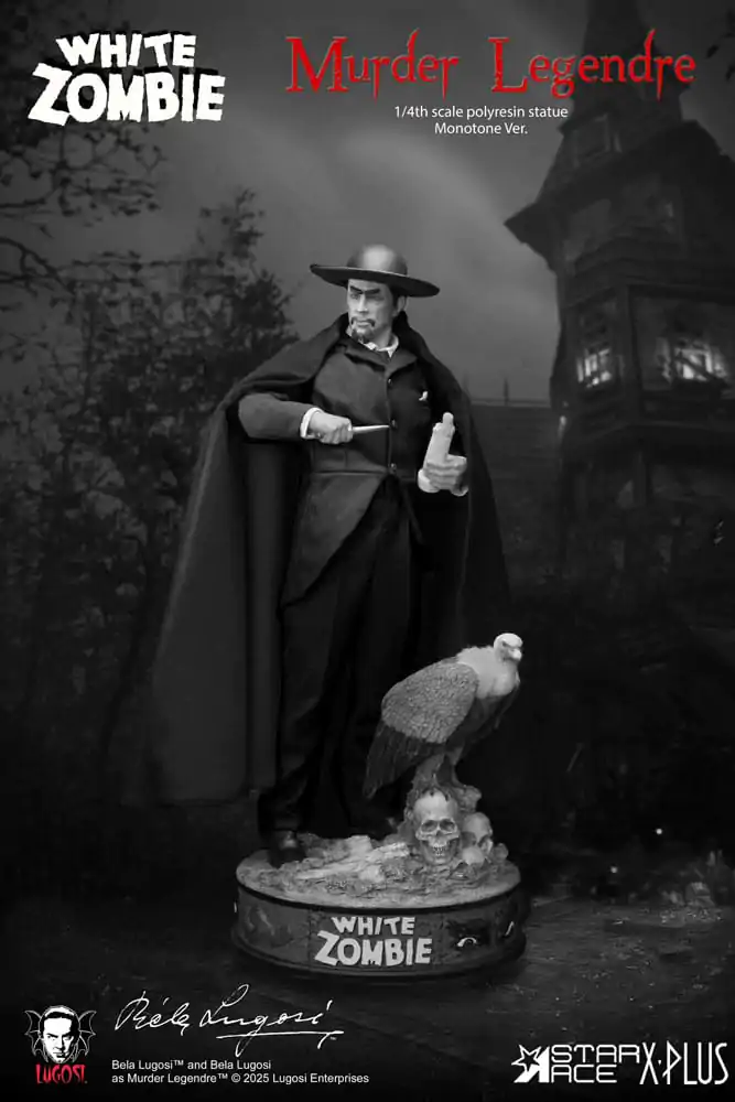 White Zombie Statua 1/4 Murder Legendre Monotone Ver. 52 cm fotografija proizvoda