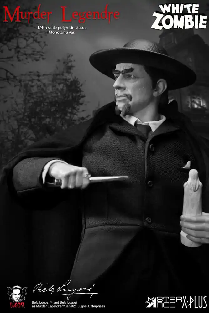 White Zombie Statua 1/4 Murder Legendre Monotone Ver. 52 cm fotografija proizvoda