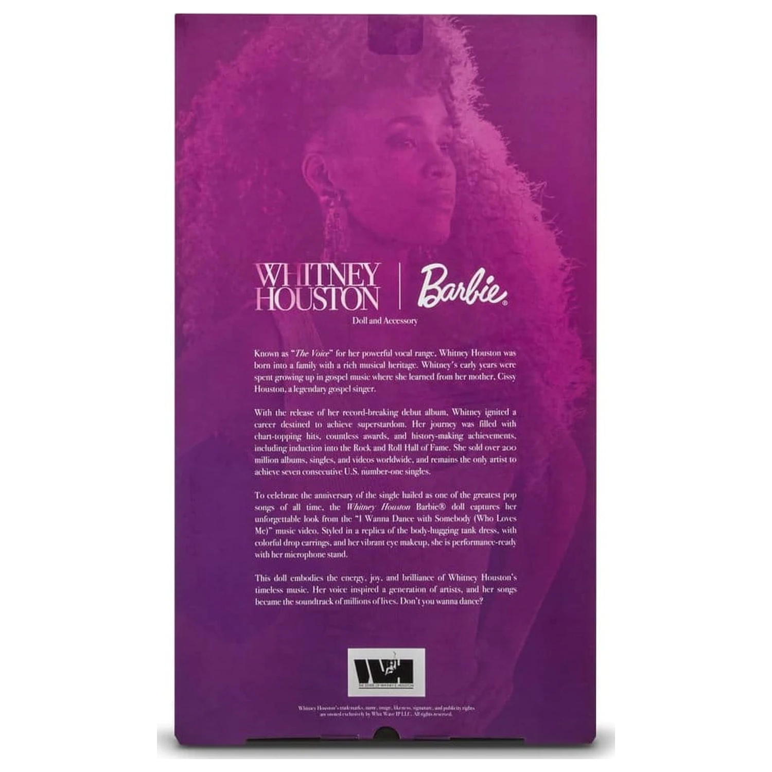 Whitney Houston Barbie Signature Doll I Wanna Dance with Somebody fotografija proizvoda