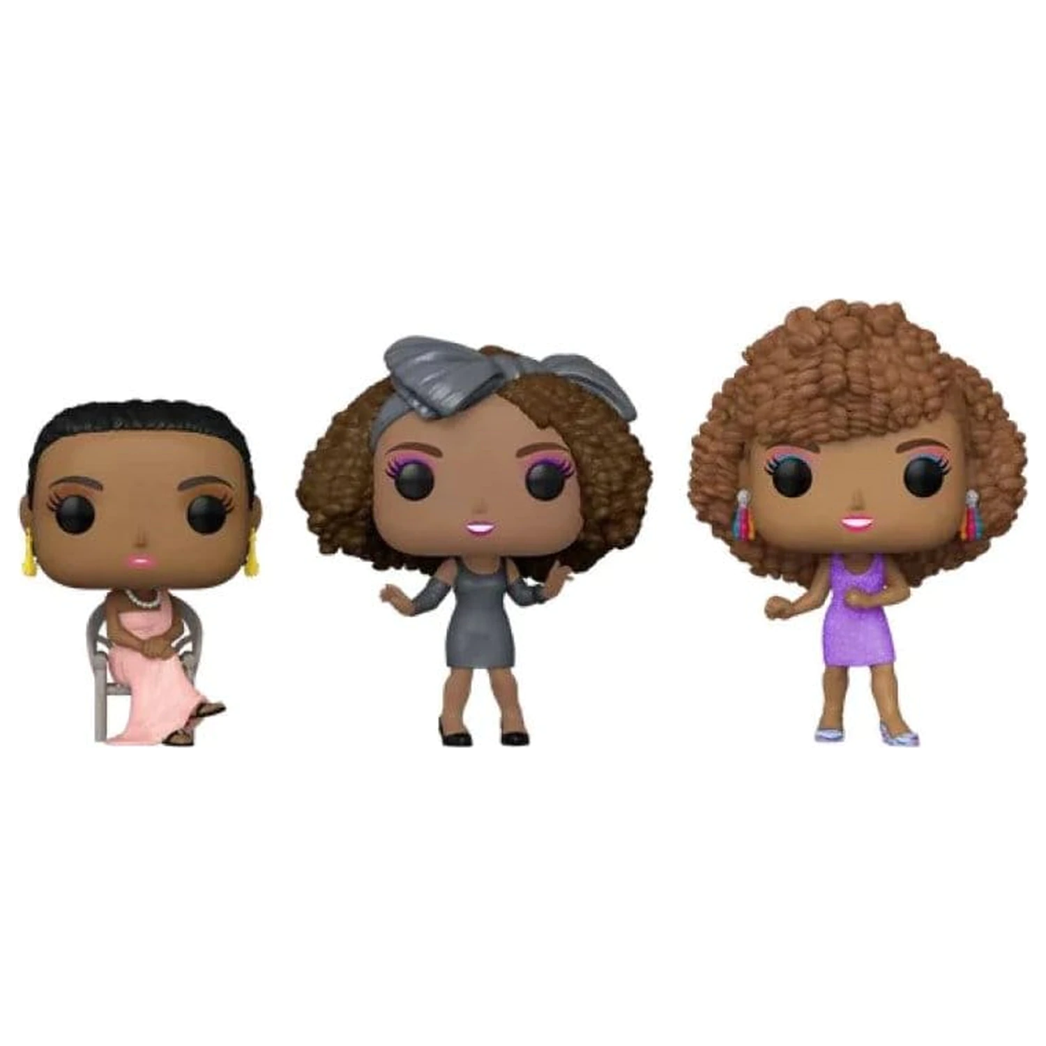 Whitney Houston Funko POP! Icons Vinilne figure Ekskluzivno izdanje pakiranja od 3 komada 9 cm fotografija proizvoda