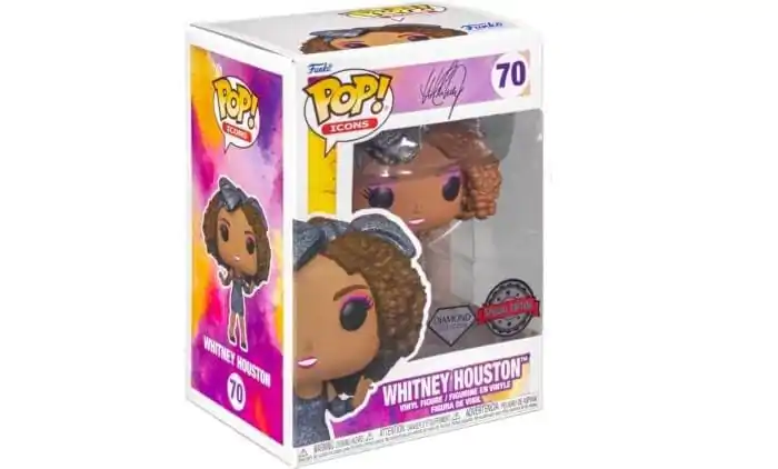 Whitney Houston POP! Icons Vinil Figura Whitney Houston(HWIK)(DGLT) Ekskluzivno 9 cm fotografija proizvoda