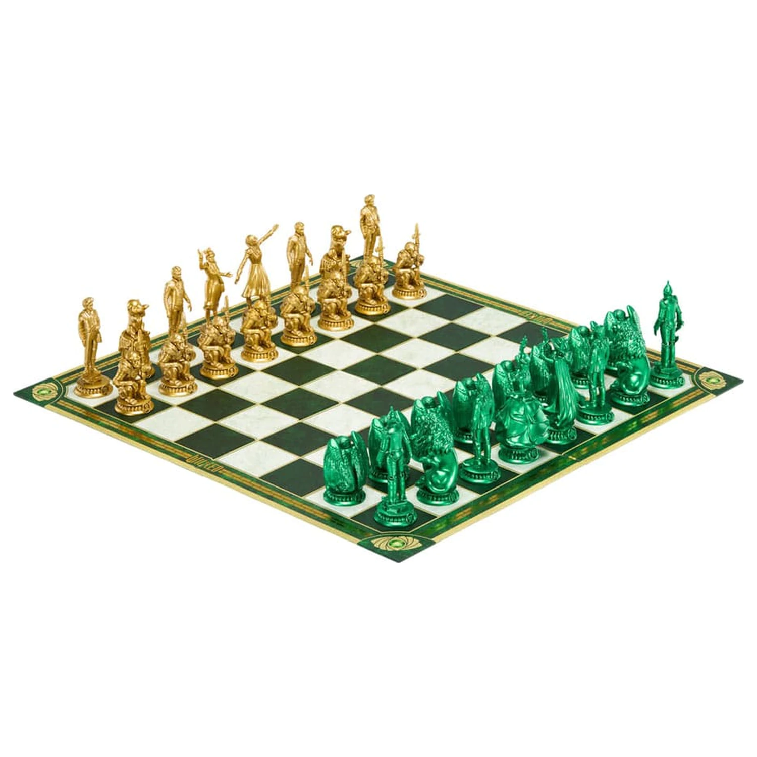 Wicked: For Good Chess Set Shiz vs. Emerald City šah set fotografija proizvoda