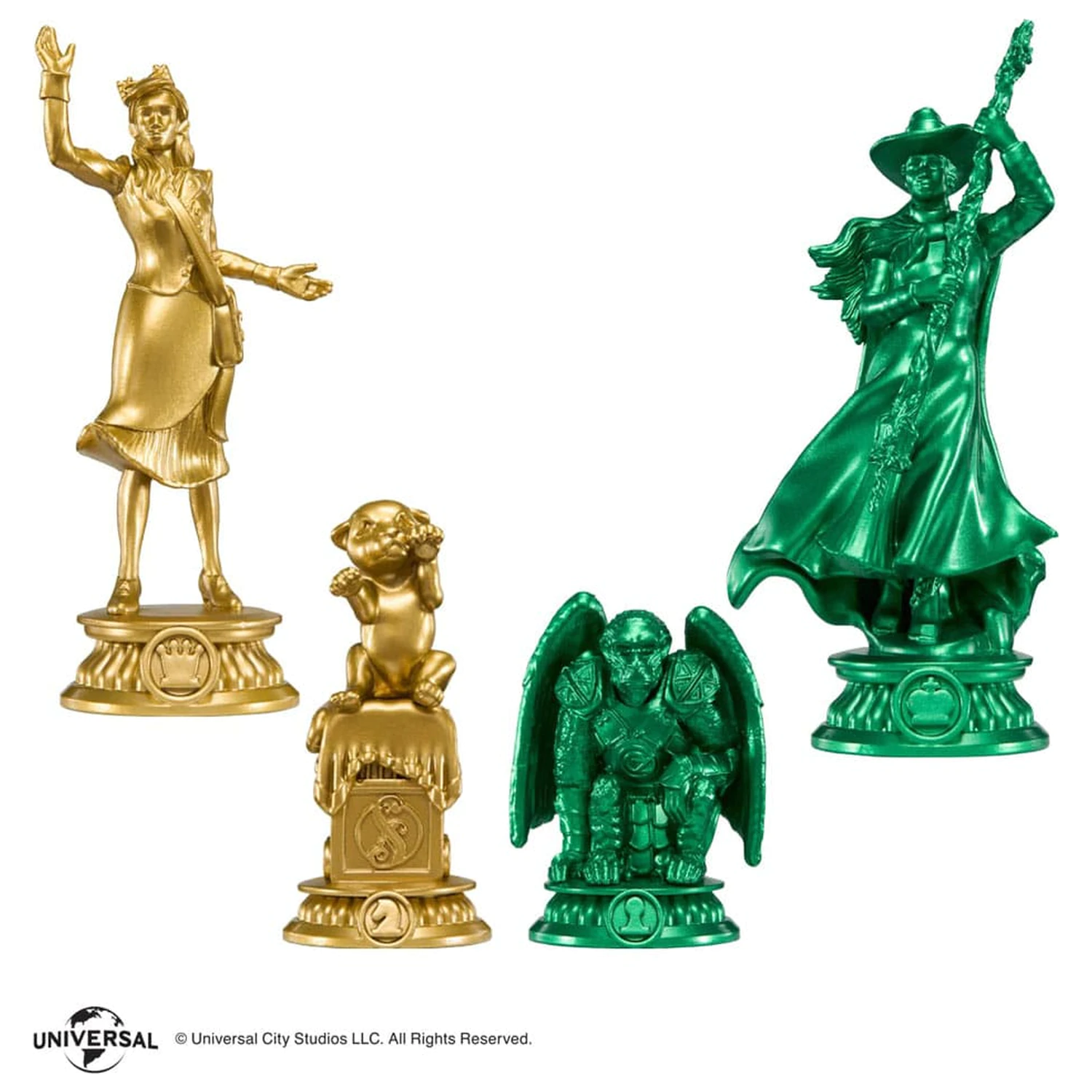 Wicked: For Good Chess Set Shiz vs. Emerald City šah set fotografija proizvoda