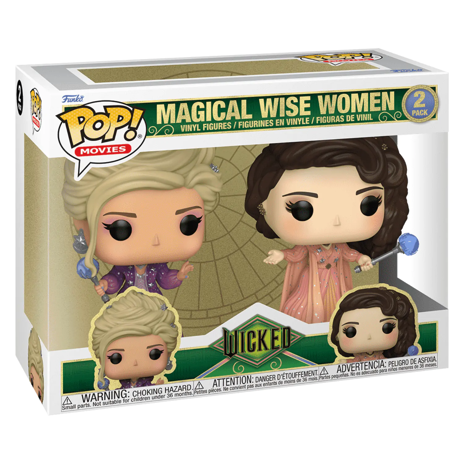 Wicked Funko POP! Television Vinilne Figure 2-Pack Emerald City Players 9 cm fotografija proizvoda