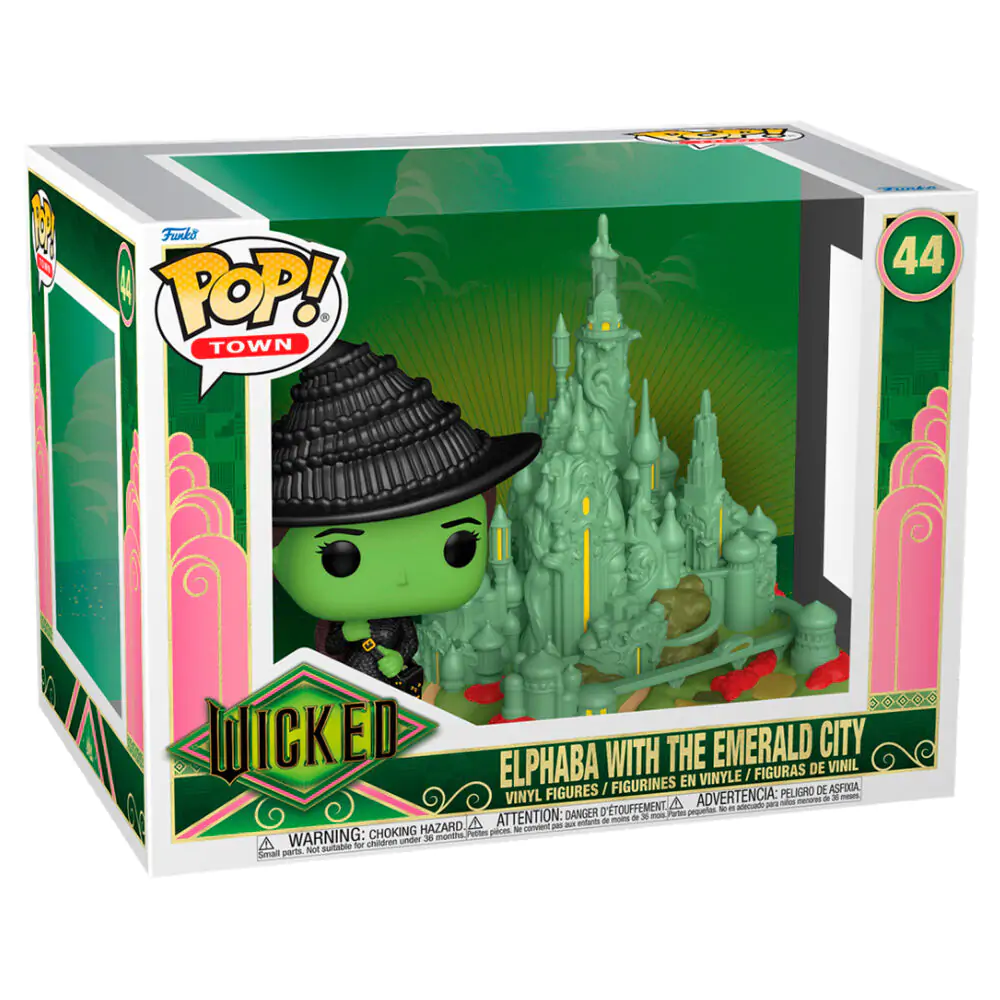 Wicked Funko POP! Town Vinil Figura Elphaba s Emerald City 9 cm fotografija proizvoda
