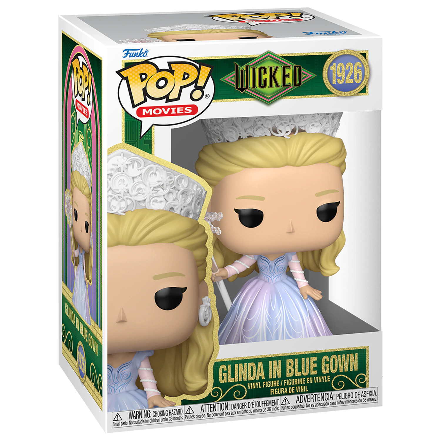 Wicked Funko POP! Vinyl figura Glinda in Blue Gown 9 cm fotografija proizvoda