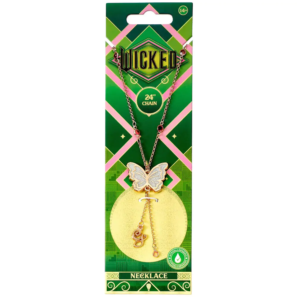 Wicked Glinda Butterfly ogrlica fotografija proizvoda