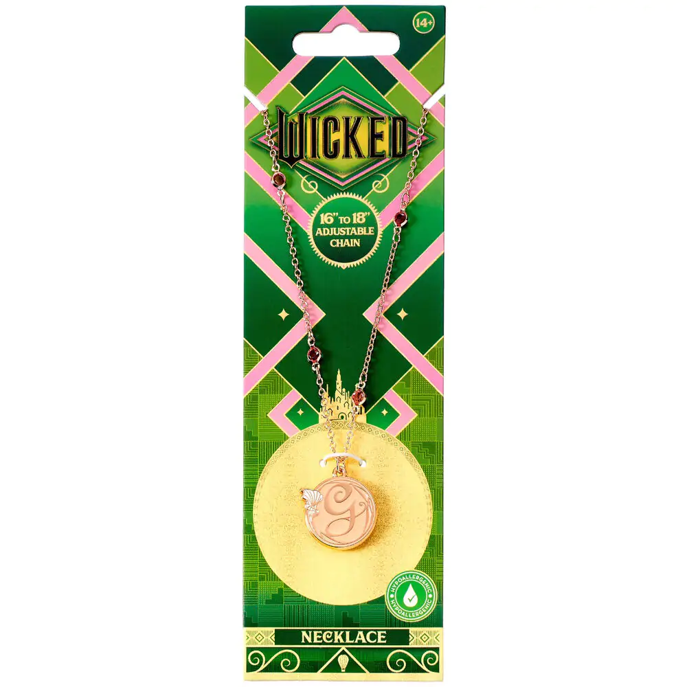 Ogrlica s logotipom Wicked Glinda fotografija proizvoda