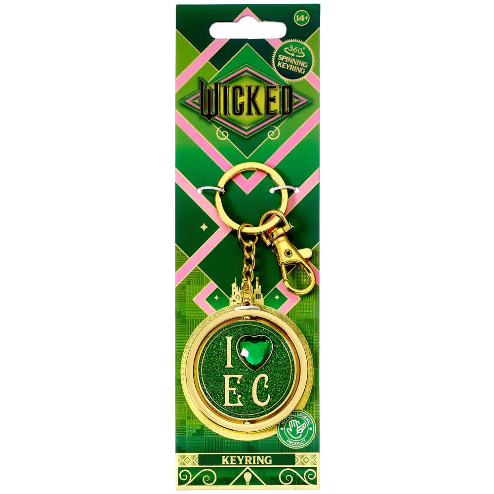 Wicked I love Emerald City privjesak za ključeve fotografija proizvoda