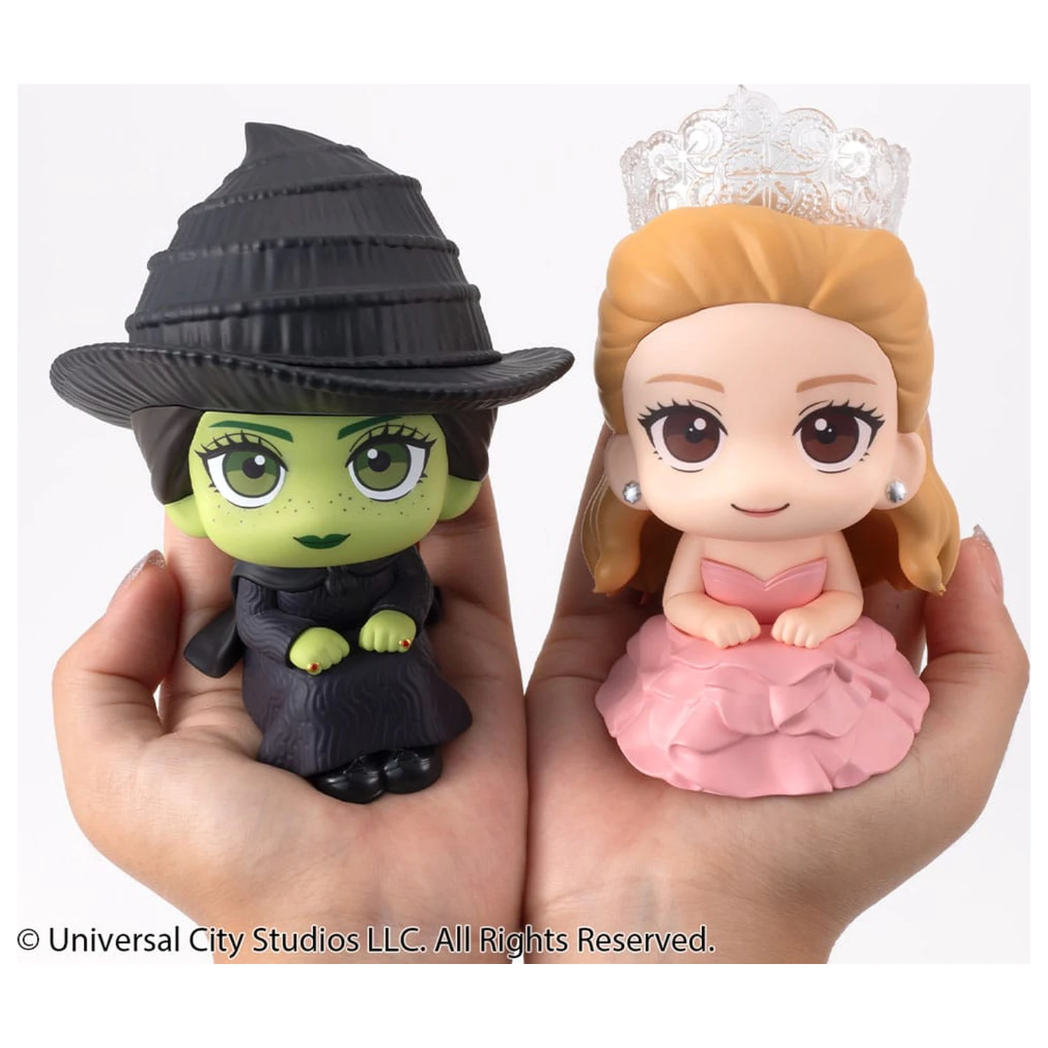 Wicked Look Up PVC Statues Elphaba & Glinda (s poklonom) 11 cm fotografija proizvoda