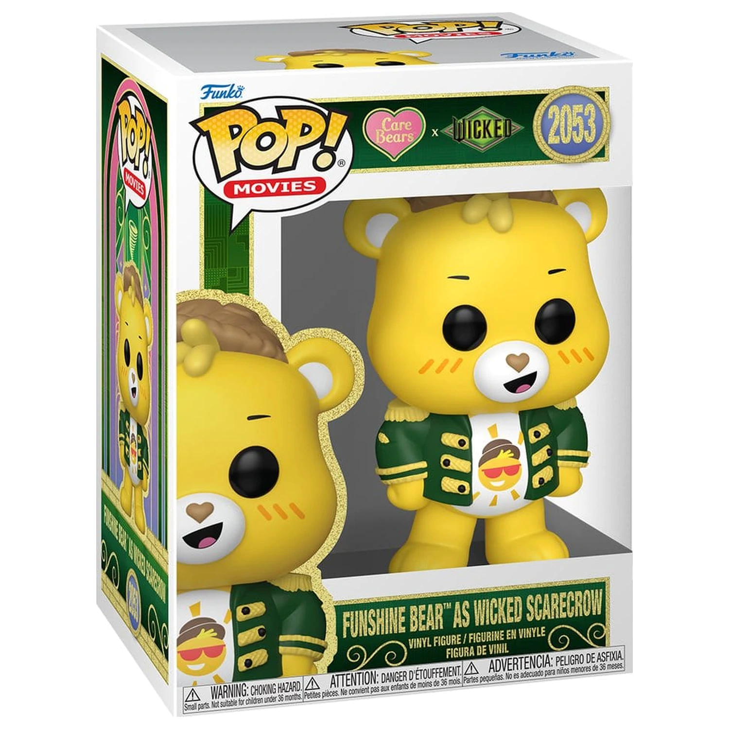 Wicked x Care Bears Funko POP! Vinyl figura Funshine Bear Scarecrow 9 cm fotografija proizvoda