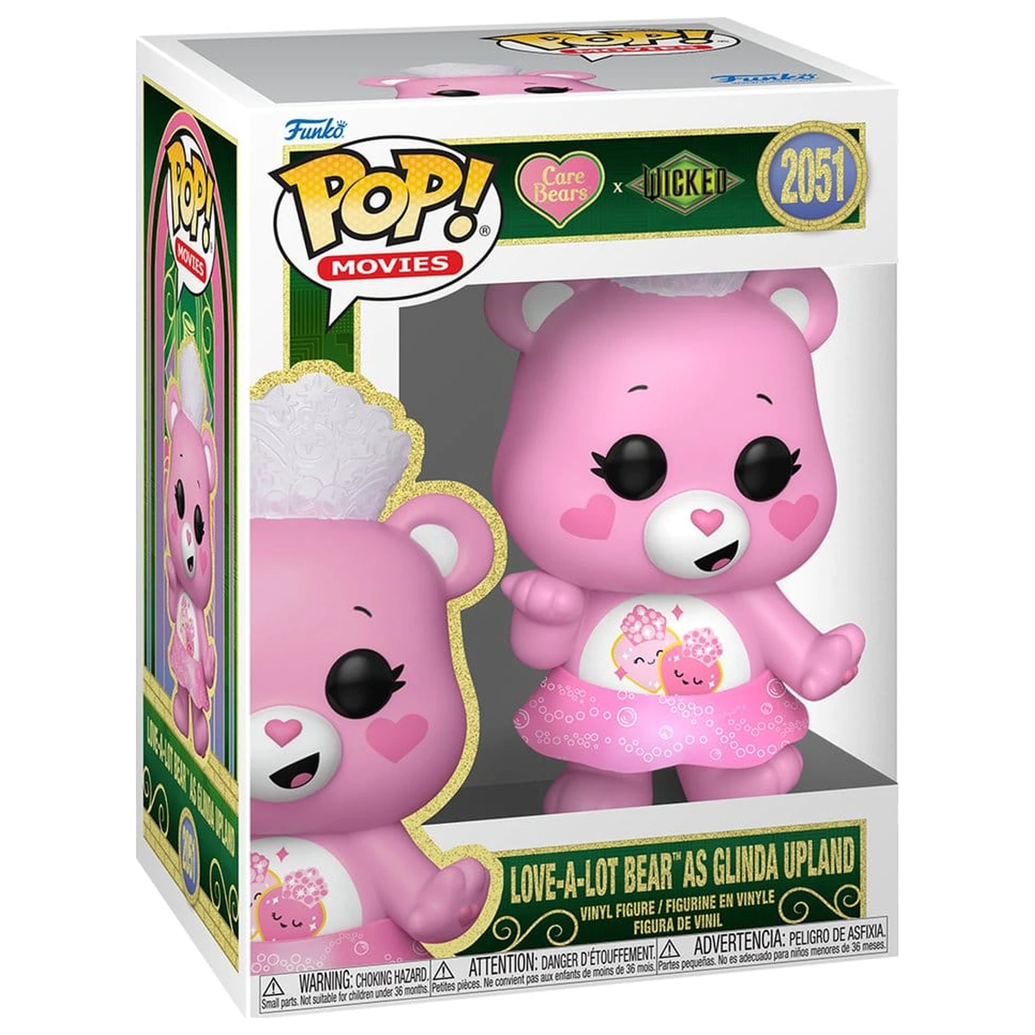 Wicked x Care Bears Funko POP! Vinilna figura Love-A-Lot Bear as Glinda Upland 9 cm fotografija proizvoda