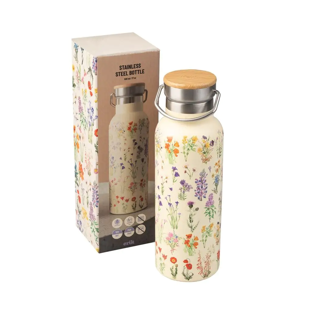 Stainless steel boca Wild Flowers 500 ml fotografija proizvoda