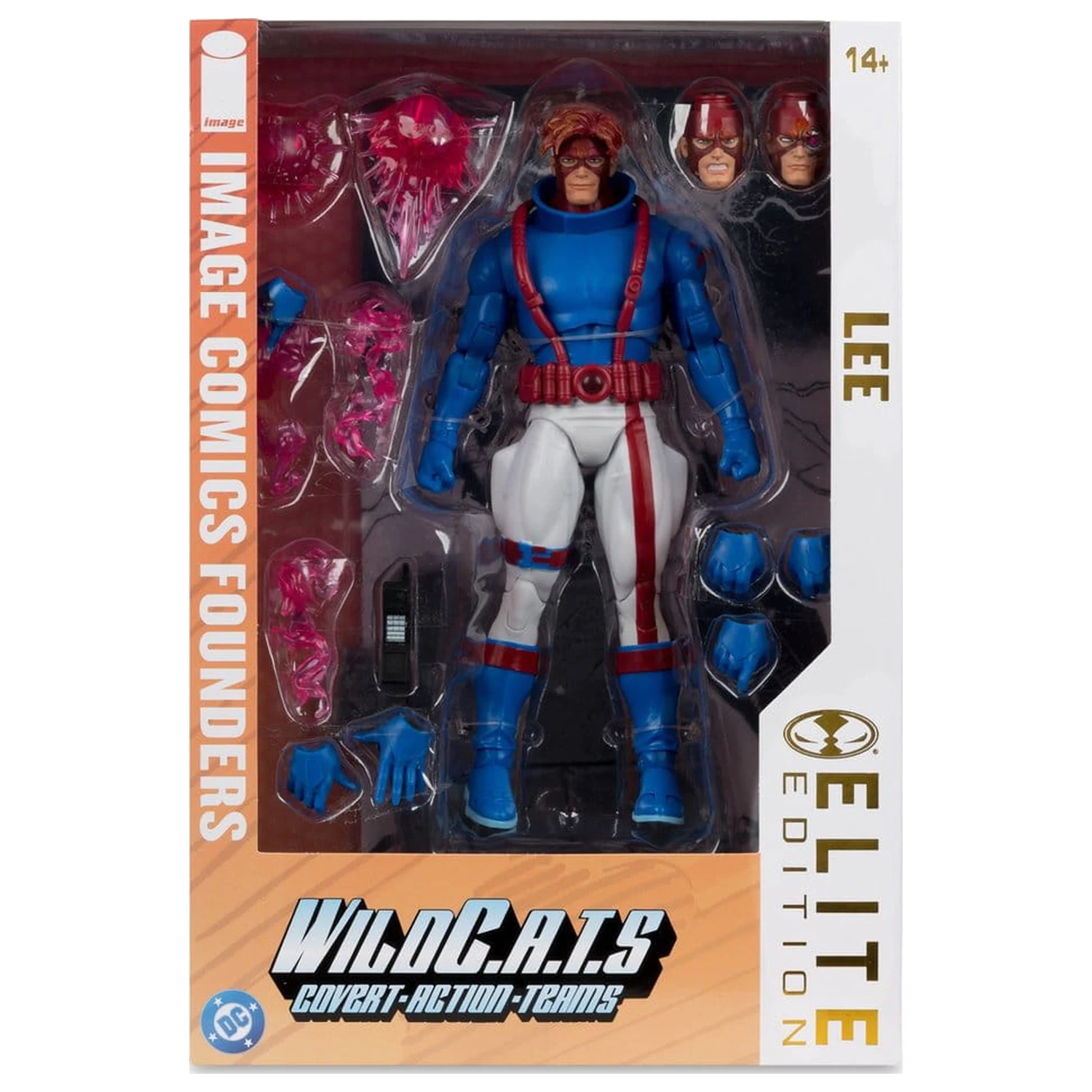 WildC.A.T.S Elite Edition Image Comic Founders Series Deluxe akcijska figura Spartan 19 cm fotografija proizvoda