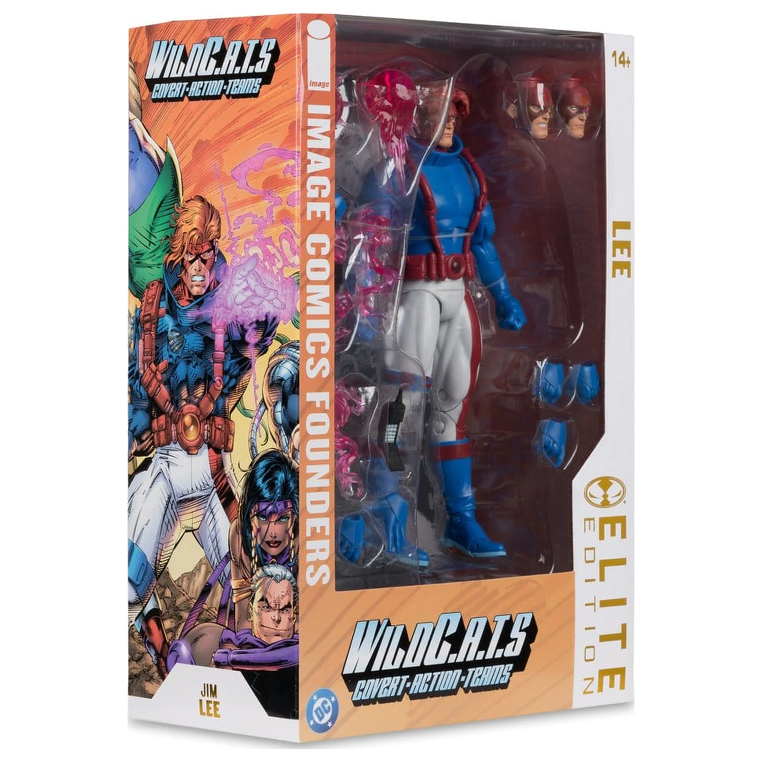 WildC.A.T.S Elite Edition Image Comic Founders Series Deluxe akcijska figura Spartan 19 cm fotografija proizvoda