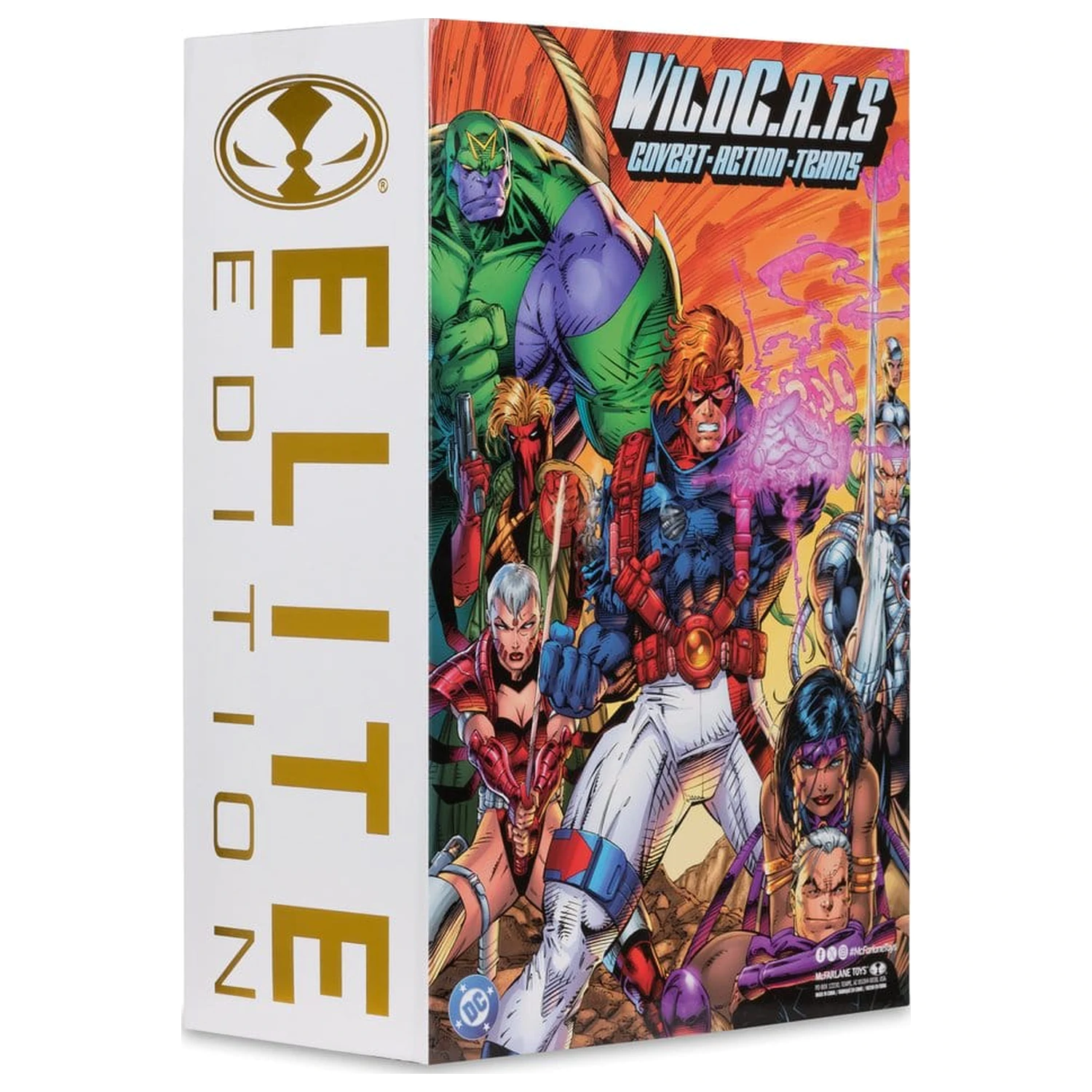 WildC.A.T.S Elite Edition Image Comic Founders Series Deluxe akcijska figura Spartan 19 cm fotografija proizvoda