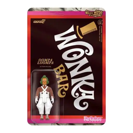 Willy Wonka and the Chocolate Factory (1971) ReAction akcijska figura Wave 03 Oompa Loompa 10 cm fotografija proizvoda